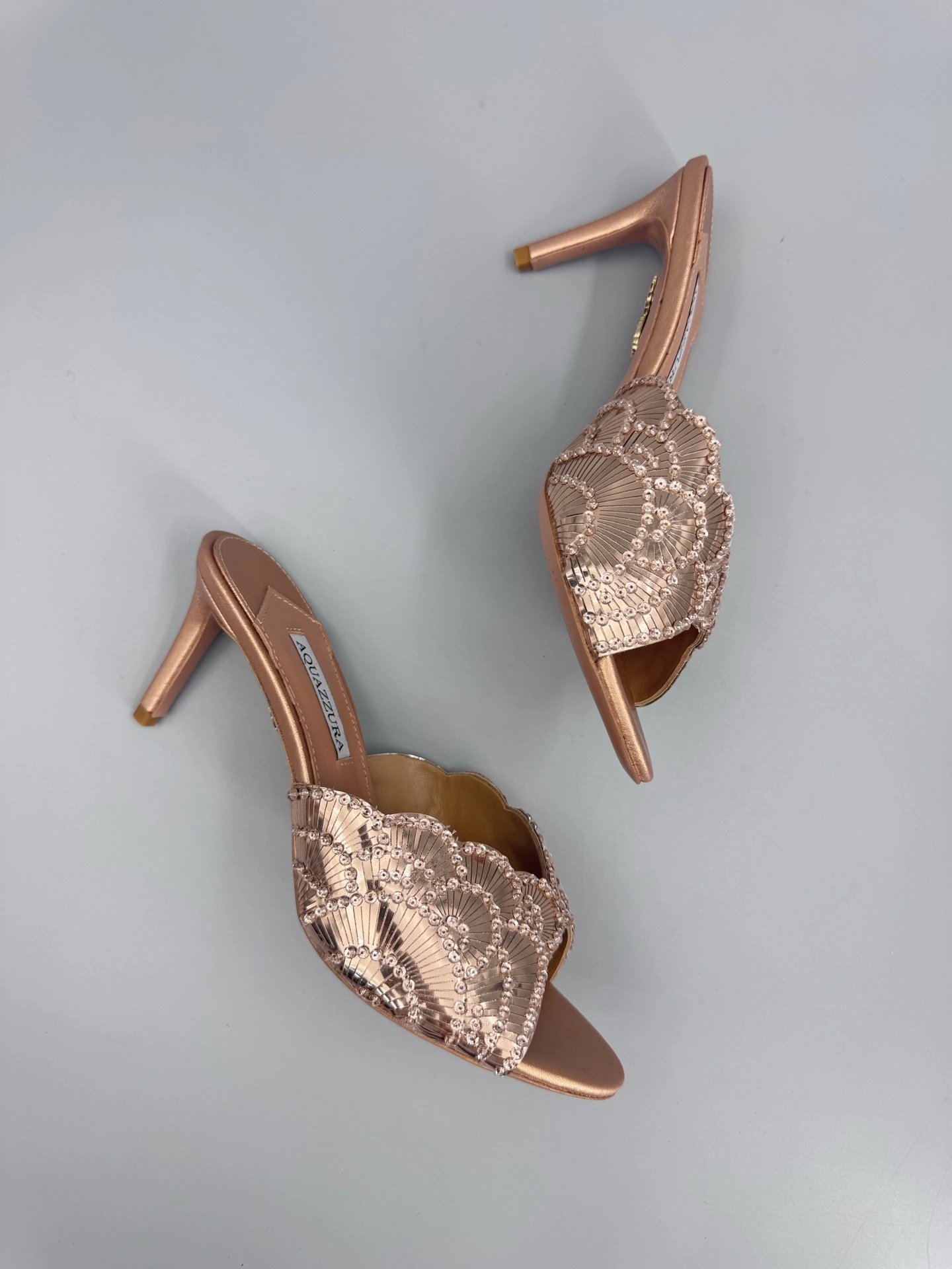 COCO--1QU1ZZUR1 GASHIGL0-NLP-ICE Heel height：8.5CM sheepskin item:E-X555M0599B